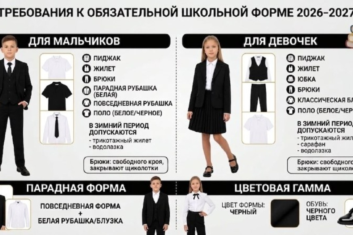 Памятка для родителей: о школьной форме